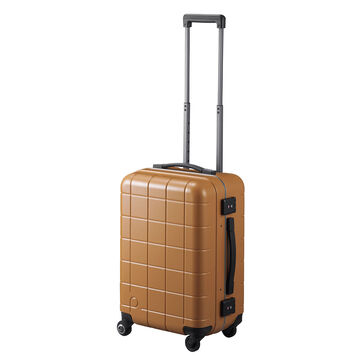 CHECKER FRAME Carry-On S,Amber, small image number 0