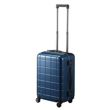 CHECKER FRAME Carry-On S,Blue Gray, small image number 0